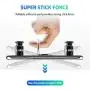 Phone Ring Holder Finger Kickstand, A-Maker 360° Rotation Metal Phone Ring Stand,Phone Ring Grip for Magnetic Car Mount Compatible with iPhone, Samsung Galaxy All Smartphone (Silver)