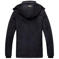 Wantdo Womens Mountain Waterproof Ski Jacket Windproof Rain Jacket Winter Warm Snow Coat