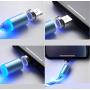 LED Flowing Magnetic Phone Charging Cable