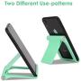 Desk Cell Phone Stand Holder - Uniwit Multi-Angle Adjustable Phone Desk Stand Tablet Holder for iPhone 11 Pro Max XS XR 8 Plus 6 7 Samsung Galaxy S10 S9 S8 S7 Edge S6 Android Smartphone