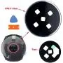 Ubrokeifixit Compatible Back Rear Lens Glass with Tape Replacement for Samsung Galaxy Watch 46mm SM-R800 R805/Galaxy Watch 42mm SM-R810 R815 Black(Rear Cover NOT Included) Ubrokeifixit Compatible Back Rear Lens Glass with Tape Replacement for Samsung Galaxy Watch 46mm SM-R800 R805/Galaxy Watch 42mm SM-R810 R815 Black(Rear Cover NOT Included)