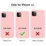 DTTO iPhone 11 Case, [Romance Series] Full Covered Shockproof Silicone Cover [Enhanced Camera and Screen Protection] with Honeycomb Grid Pattern Cushion for Apple iPhone 11 6.1” 2019, Crystal Pink