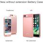 KERTER Battery Case for iPhone 6 / 6S / 7/8 - [5000mAh], Ultra Slim Portable Backup Charging Case, Rechargeable Extended Power Bank for iPhone 6/ 6S/ 7/8 (4.7 inch) - Rose Gold