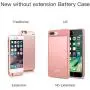 KERTER Battery Case for iPhone 6 / 6S / 7/8 - [5000mAh], Ultra Slim Portable Backup Charging Case, Rechargeable Extended Power Bank for iPhone 6/ 6S/ 7/8 (4.7 inch) - Rose Gold