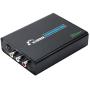 Svideo to HDMI Adapter Converter RCA AV CVBS Composite S-Video R/L Audio to HDMI Upscaler CoolDigital Support 720p/1080p with 3RCA Svideo Cable for DVD VCR PS2 HDTV