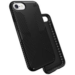 Speck Products Presidio Grip Cell Phone Case for iPhone 7 - Black, 79987-1050