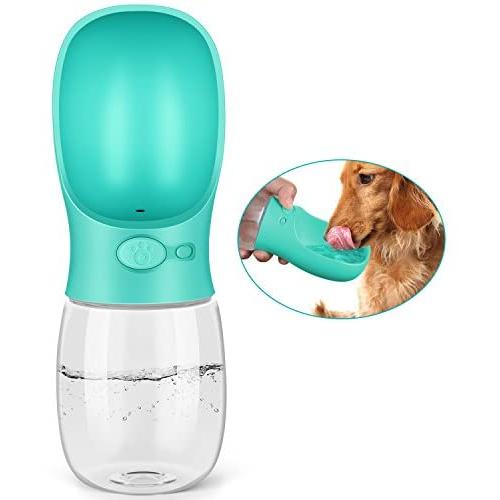 pedy Dog Water Bottle, Pet Travel Water Bottle with ABS Food Grade Small Dog Travel Outdoor Water Drinking Bottle