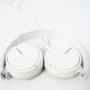 SONY Over On Ear Best Stereo Extra Bass Portable Headphones Headset for Apple iPhone iPod / Samsung Galaxy / mp3 Player / 3.5mm Jack Plug Cell Phone (White)