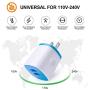 USB C Charger Compatible for Samsung Galaxy S20 Ultra/Plus/S10/Note 10 A20 A10E A50 A51 A71 A21 A31 A41 A81 A91,Google Pixel 4xl/3a/3/2, Dual C Port Phone Charger, Car Charger with Fast Charging Cord