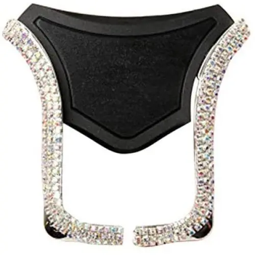 Universal Car Phone Holder Bling Rhinestone Crystal Phone Bracket for Car Air Vent Mount Clip, Stylish Sparkling Shiny Cell Phone Holder for iPhone/Samsung Car Holder (AB Silver) Universal Car Phone Holder Bling Rhinestone Crystal Phone Bracket for Car Air Vent Mount Clip, Stylish Sparkling Shiny Cell Phone Holder for iPhone/Samsung Car Holder (AB Silver)