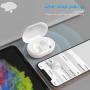 Kurdene Small Wireless Earbuds,Bluetooth Earbuds with Charging Case Bass Sounds IPX8 Waterproof Sports Headphones with Mic Touch Control 24H Playtime for iPhone/Samsung/Android -White