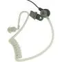 DONG Covert Acoustic Tube 2-Pin Walkie Talkie Earpiece + 3.5MM 1 Pin Plug MIC Headset for Mobile Phone - Compatible with Walkie Talkie Kenwood BaoFeng Puxing Wouxun Hyt TYT 3.5MM Phone