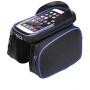 Bicycle Bag Front Trolley Bag, Mountain Bike Saddle Bag Mobile Phone Bag, Riding Bag Accessories Touch Screen Waterproof Portable Riding