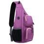 WANDF Sling Bag One Strap Backpack Travel Crossbody Backpack Water-Resistant