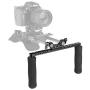 CAMVATE Sponge Handle Grips with 15mm Dual Rod Clamp for DSLR Camera Shoulder Rig