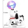 Dahuniu Electronic Pet Dog LED Light Up Dancing Music and Barks Electric Puppy for Boys Girls Gifts