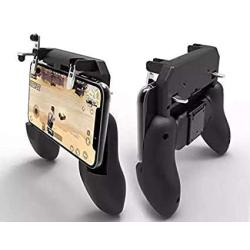 CEUTA Mobile Game Controller for PUBG Mobile Controller L1R1 Mobile Game Trigger Joystick Gamepad for 4-6.5" iOS & Android Phone