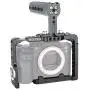 NICEYRIG Camera Cage Kit for Sony A7RIII/ A7III/ A7RII/ A7SII/ A7II/ A9 II, with Cheese Top Handle and HDMI Cable Lock - 190 NICEYRIG Camera Cage Kit for Sony A7RIII/ A7III/ A7RII/ A7SII/ A7II/ A9 II, with Cheese Top Handle and HDMI Cable Lock - 190
