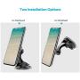 Magnetic Car Phone Mount with Adjustable Arm Universal Dashboard Windshield Cell Phone Holder for Car Dash Strong Gel Suction Compatible with iPhone 11 11pro Xs XS Max XR 8 7, Samsung S10 S9 S8 S7
