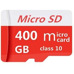 400GB Micro SD SDXC Card Class 10 High Speed Memory Card with Adapter for Android Smartphones, PCs and Tablets (400GB)