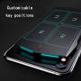 Zcogo Mobile Phone Gamepad Game Trigger Touch pad Touch Panel for iOS,Joystick 4 Triggers Buttoms for Most Handheld Game PUBG MOBA Knives Out with Rechargable Battery