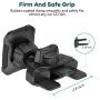 Universal CD Slot Magnetic Smartphone Car Mount Holder Compatible with Most Phones, OQTIQ CD Car Phone Holder with Strong Magnets