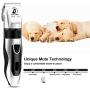 Bonve Pet Dog Clippers, Dog Grooming Kit Quiet Electric Pet Clippers Cordless Rechargeable Professional Dog Hair Clippers for Horse Dogs Cats Pets