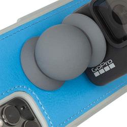 Sphere: The Anywhere-Mount for Your Phone & GoPro - Ultra-Mobile, Bi-Magnetic Cell Phone Holder for Car, Desk - Grey