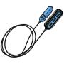 RapidX X5 Car Charger with 5 USB Ports for iPhone and Android - Blue