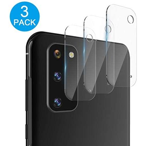 【3-Pack】 LOZA Camera Lens Screen Protector for Samsung Galaxy S20, HD Clear Ultra Slim 9H Tempered Glass Anti Scratch Bubble Free Lens Protective Film Compatible with Galaxy S20 5G 6.2 inch