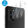 【3-Pack】 LOZA Camera Lens Screen Protector for Samsung Galaxy S20, HD Clear Ultra Slim 9H Tempered Glass Anti Scratch Bubble Free Lens Protective Film Compatible with Galaxy S20 5G 6.2 inch