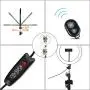 Arespark 10" Selfie Ring Light with 60" Adjustable Tripod Stand & Cell Phone Holder for Live Stream/Makeup/Photography/YouTube Video Compatible with iPhone/Android (Black) Arespark 10" Selfie Ring Light with 60" Adjustable Tripod Stand & Cell Phone Holder for Live Stream/Makeup/Photography/YouTube Video Compatible with iPhone/Android (Black)