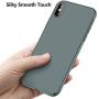 TORRAS Slim Fit iPhone Xs Max Case 6.5 Inch, Hard Plastic Ultra Thin Matte Finish Grip Protective Phone Cover Case for iPhone X Max Case, Midnight Green
