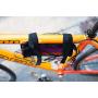 Portable Speaker Holder for Bikes, Adjustable Strap Mobile Case, Bicycle Riding Mount Attachment (Medium)