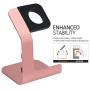 Apple Watch Stand-Tranesca Charging Stand Holder Dock for Apple Watch Series 5 / Series 4 / Series 3 / Series 2 / Series 1 (38mm / 40mm / 42mm / 44mm) - Pink Sand (Must Have Apple Watch Accessories)