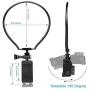 Taisioner POV/VLOG Smartphone Selfie Neck Holder Mount for GoPro AKASO Action Camera and Cell Phone Video Shoot Accessories