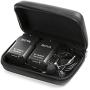 BOYA WM2G Lavalier Wireless Microphone with GoPro Cable Adapter for GoPro Hero3 Hero3+ Hero4 iPhone X 8 8 Plus iPad Tablet DSLR Camera Sony Camcorder Podcast Vlogging Street Interviews YouTube Video