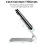 Cell Phone Holder Stand for Desk FLOVEME Aluminum Metal Adjustable Foldable Smartphone Holder Mobile Phone Stand Cradle for Desktop Office Accessories Compatible Size 4-7.9