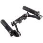 SMALLRIG Rosette Handle Kit with Rosette Extension Arm for Camera Shoulder Rig Support - 2002