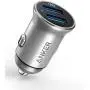 Car Charger, Anker Mini 24W 4.8A Metal Dual USB Car Charger, PowerDrive 2 Alloy Flush Fit Car Adapter with Blue LED, for iPhone 11/XR/Xs/Max/X/8/7/Plus, iPad Pro/Air 2/Mini, Galaxy, LG, HTC and More