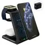 Kertxin 3 in 1 Qi-Certified Wireless Charger,Wireless Charging Station Dock for Apple Watch,AirPods Pro,Wireless Charging Stand for iPhone 11 Pro Max/X/XS/XR/8/8+,Samsung Galaxy S20 S10 S9 S8 Note 10
