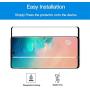 [2 Pack] HD Galaxy S20 Screen Protector [9H Hardness] [Support Fingerprint Unlock] [3D Full Edge Covered] [Case Friendly] Tempered Glass Protector Compatible with Samsung Galaxy S20