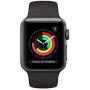 Apple Watch Series 3 (GPS, 38mm) - Space Gray Aluminum Case with Black Sport Band