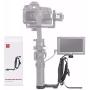 Zhiyun Mini Dual Grip, Transmount Single Handle Grip L Bracket Rig 1/4 Screw Connector for Zhiyun Crane 2 Crane Plus Crane M V2 Series DJI Ronin-S Handheld Gimbal Stabilizer + EACHSHOT Cleaning Cloth