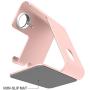 Cell Phone Stand Tablet Stand , ZVEproof iWatch iPhone Apple Watch Charging Station Stand Dock Cradle Holder for Mobile Phone (All Size) and Tablet (Up to 10.1 inch), Rose Gold