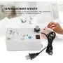 Electric Bobbin Winder Automatic Thread Sewing Machine with Spool Thread Stand Embroidery Floss Organizer CN Plug 220V