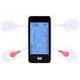 Muscle Stimulator Tens Unit 24 Modes Touch Screen [Lifetime Warranty] EMS Pulse Massager Machine Device Neck Back Leg Shoulder Pain Relief [New Model]