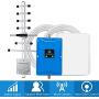 Cell Phone Signal Booster for Home and Office - Dual Band 850/1700MHz Signal Repeater Amplifier Boosts 3G 4G LTE Voice and Data for Verizon AT&T T-Mobile Band 4 Band 5 Cellulars Up to 4,500Sq Ft