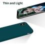OTOFLY iPhone Xs Max Case,Ultra Slim Fit iPhone Case Liquid Silicone Gel Cover with Full Body Protection Anti-Scratch Shockproof Case Compatible with iPhone Xs Max, [Upgraded Version] (Teal)