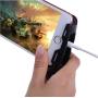 Portable Game Handle Gamepad, Phone Holder Mobile Phone Gamepad Joystick Grip Support for 4.5-6.5 inch Mobile Phone (C Type)
